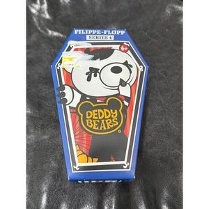 Deddy Bears Series 4 Filippe-Flopp 6.1 Inch Plush Coffin Box DBD509 Blue Panda
